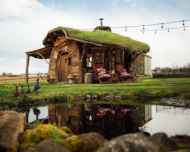 The Hobbit House is nestled in a Northamptonshire village.