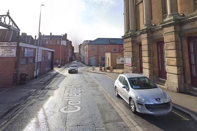 Police are appealing for witnesses or dashcam footage after a woman was attacked in College Street