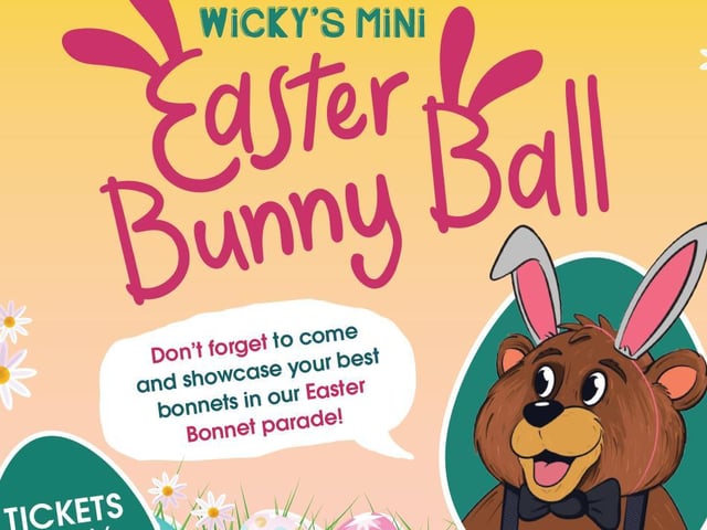 Who’s ready to showcase their best bonnet? Wicky Bear is hosting his eggstra special Easter Bunny Ball on April 9. Dance your heart out at the Easter disco, show off your best bonnets, win eggcellent prizes and more! Tickets £5 per person. Book in advance online.