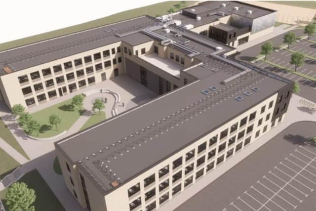 How Weldon Village Academy will look when it's finished