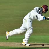 Saif Zaib hit a quickfire century for Northants against Cardiff UCCE at the County Ground on Monday