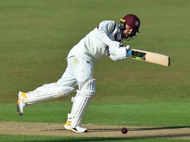 Saif Zaib hit a quickfire century for Northants against Cardiff UCCE at the County Ground on Monday