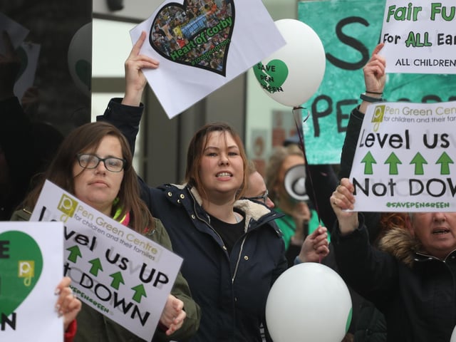 Supporters of Pen Green Nursery