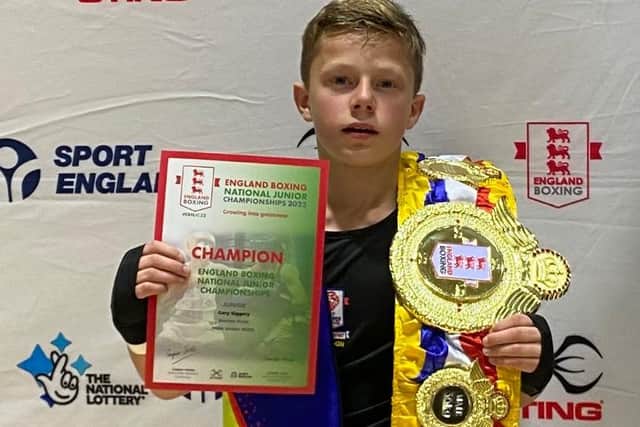 Burton Park ABC boxer Gary Siggery