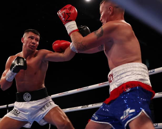 Kieron Conway saw off Gregory Trenel (picture: Mark Robinson, Matchroom Boxing)