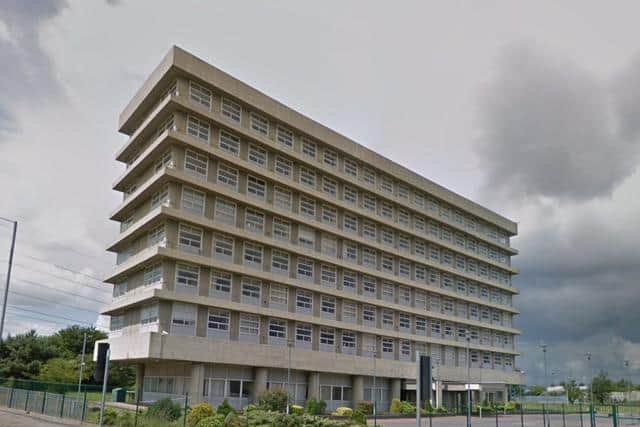 The brutalist steelworks administrative block is set to be demolished.