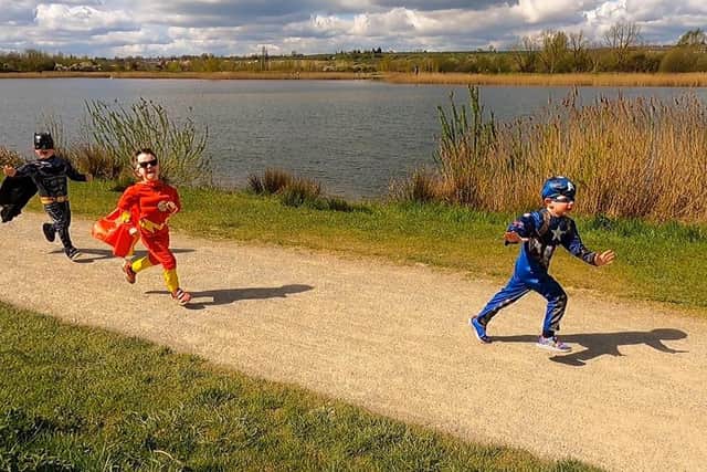 Superheroes on their run