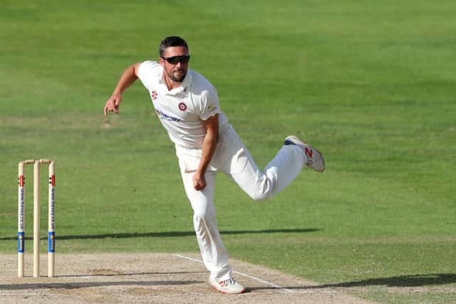 Northants spinner Simon Kerrigan could be in line to play against his former Lancashire team-mates at Old Trafford this week