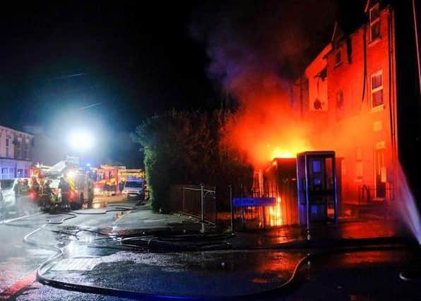 Homes in the area are still without electricity on Friday morning. Photo: Pete Cobbe