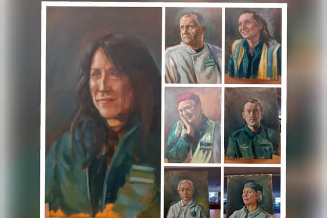 Some of Daniel's brilliant paintings.