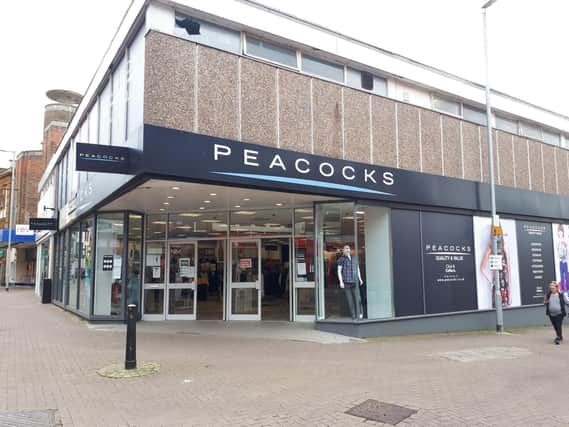 Peacocks in Kettering is back open.