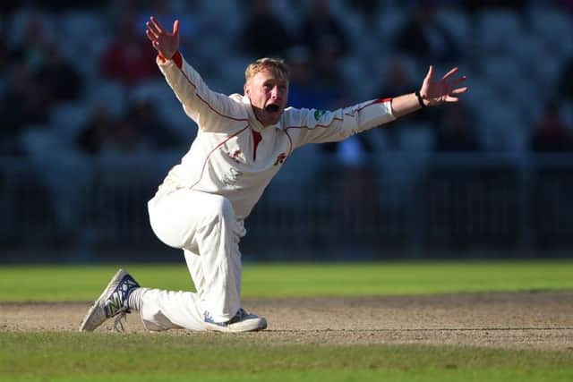 Leg-spinner Matt Parkinson claimed three wickets for Lancashire