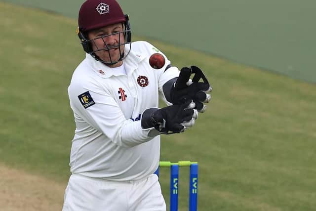 Northants skipper Adam Rossington