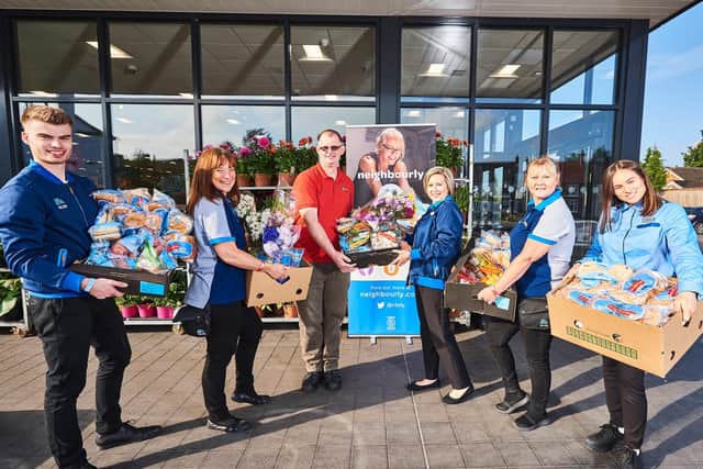Donations for families over the Easter school holidays at Aldi