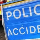 Police are dealing with a smash on the A6 between Finedon and Burton Latimer