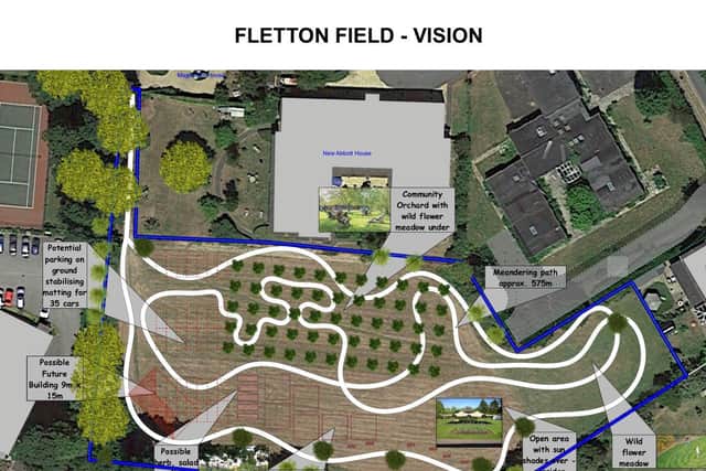 The vision for Fletton Field in Oundle