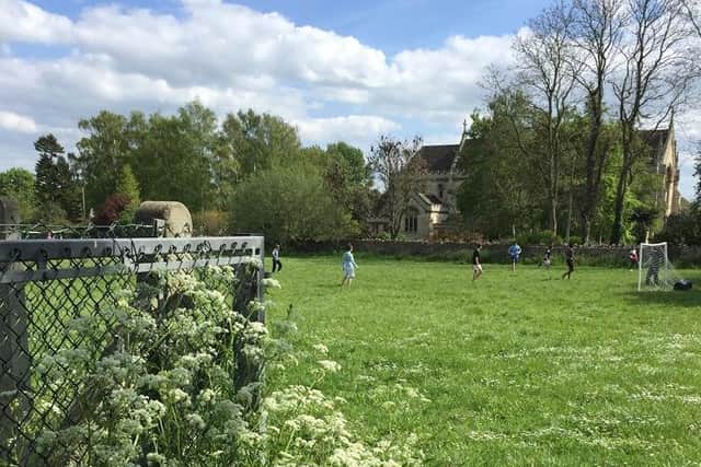 Fletton Field in Oundle