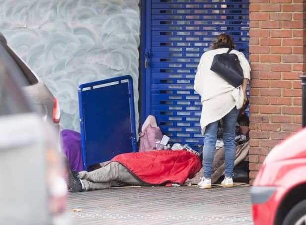 The new provision hopes to help rough sleepers with addiction problems. (File picture).