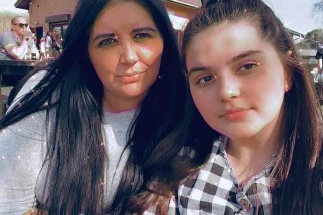 Claire and daughter Freya