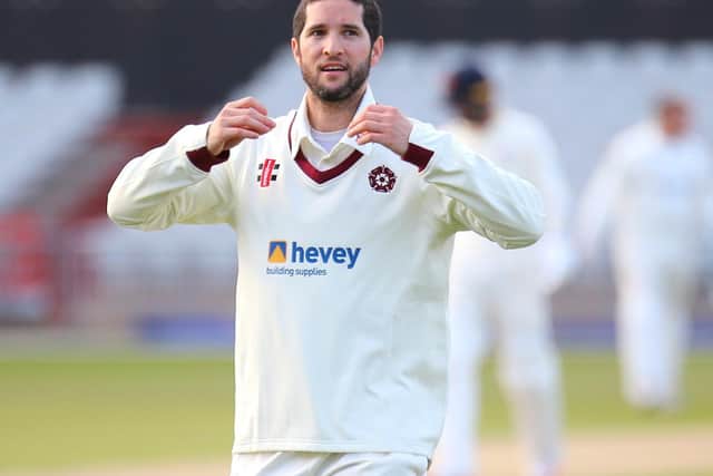 Wayne Parnell was 12th man for Northants in their defeat at Lancashire last weekend (Picture: Peter Short)