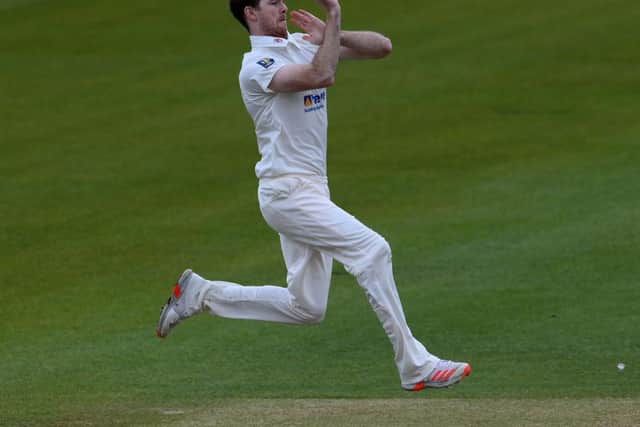 Tom Taylor is being rested for the County's current four-day clash with Glamorgan