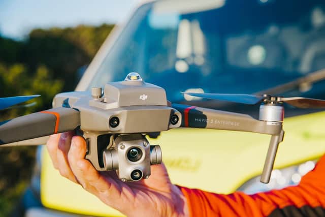 The new drone bought by Northants Search and Rescue