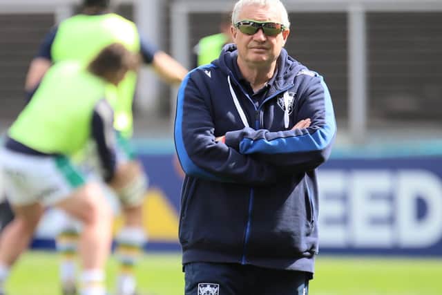 Chris Boyd steered Saints to victory at Welford Road (picture: Peter Short)