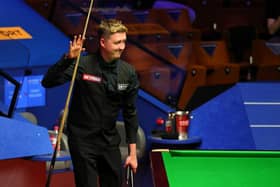 Kettering's Kyren Wilson has booked a place in the quarter-finals of the World Snooker Championship. Picture courtesy of World Snooker Tour