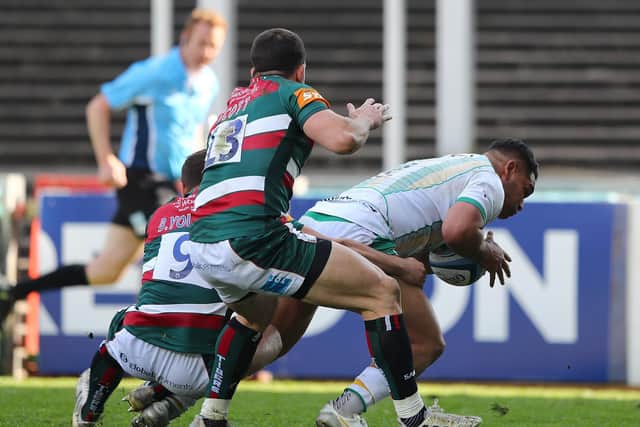 Sam Matavesi scored a crucial try for Saints