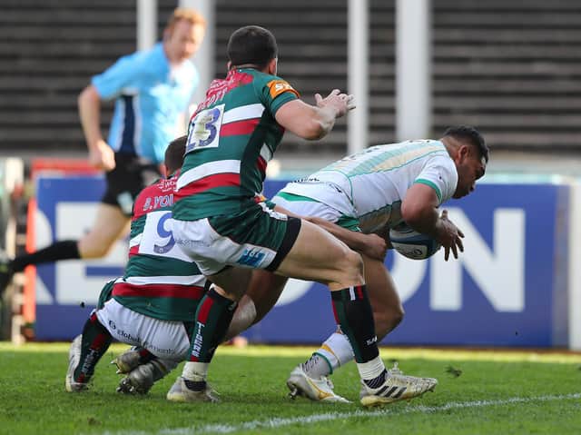 Sam Matavesi scored a crucial try for Saints