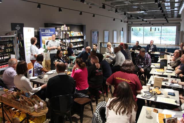 A pre-pandemic Made In Northamptonshire meeting