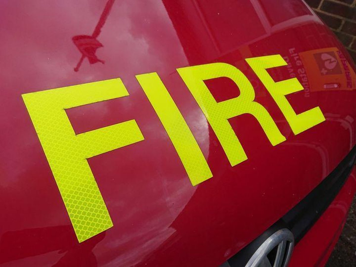 Corby firefighters swing into action to rescue trapped youngster ...