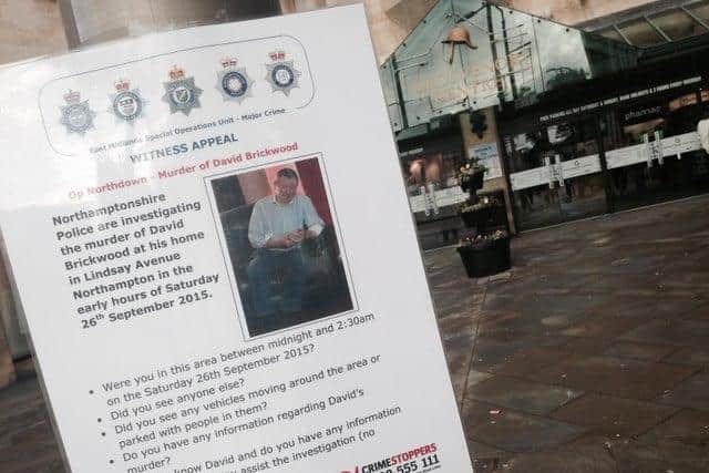 David Brickwood was stabbed to death at his Lindsay Avenue home in September 2015. The case remains unsolved after more than five years.