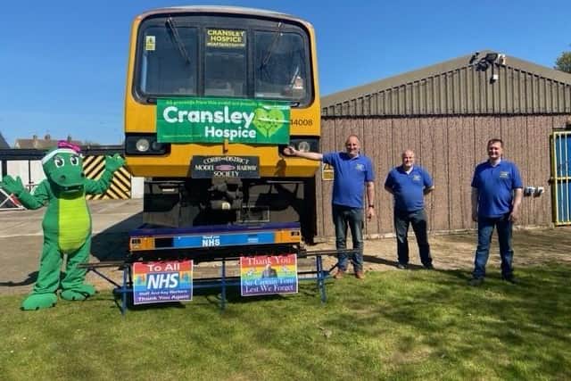 Corby & District Model Railway Society (CDMRS) will be supporting Cransley Hospice in aid of the Captain Tom Challenge 100 event