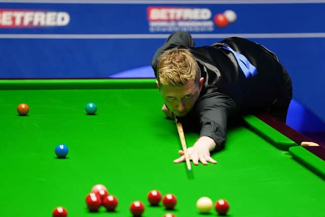 Kyren Wilson has booked his place in the semi-finals of the Betfred World Championship