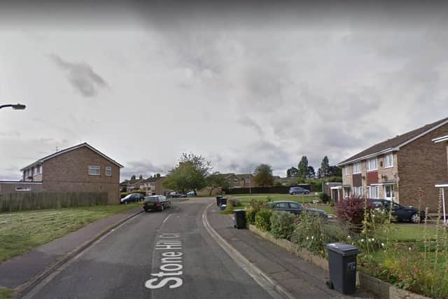 The attack took place outside a residence in Stone Hill Court, Northampton