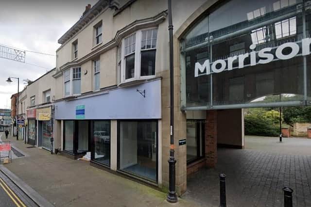 The shop and offices in Silver Street, Wellingborough