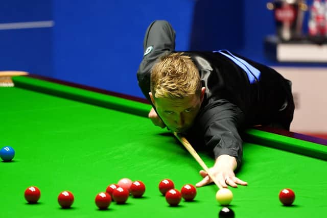 Kyren Wilson was in sparkling form in the first session of the semi-final at the Crucible