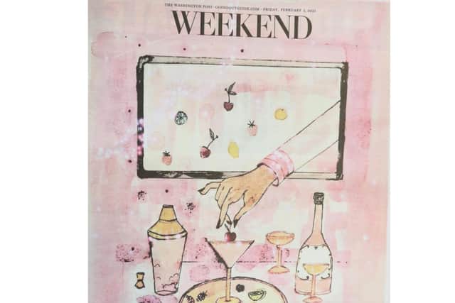 The front page of the Washington Post's supplement featuring Emma Evans's work