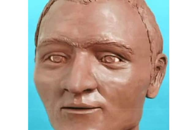 Experts created this clay model of a man whose body was also discovered in Lings Wood in 2002 — but have still failed to identify him