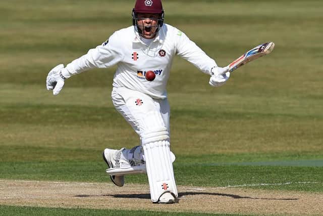 Northants skipper Adam Rossington