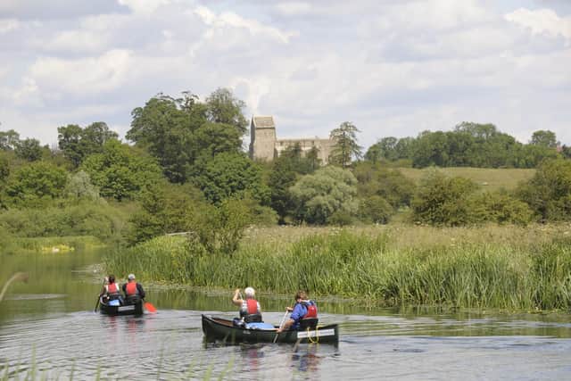 A leisurely paddle down the Nene
