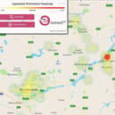 The Japanese knotweed heat map