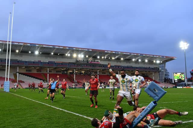 Saints won at Gloucester back in January