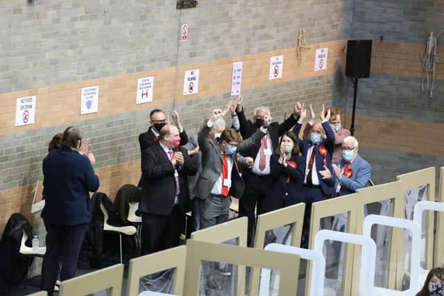 Corby Labour group have returned 17 town councillors