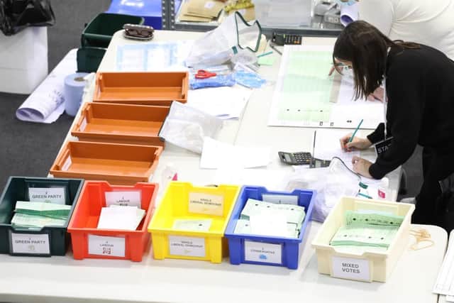 Voting took place on Thursday, with counting today at Kettering Conference Centre