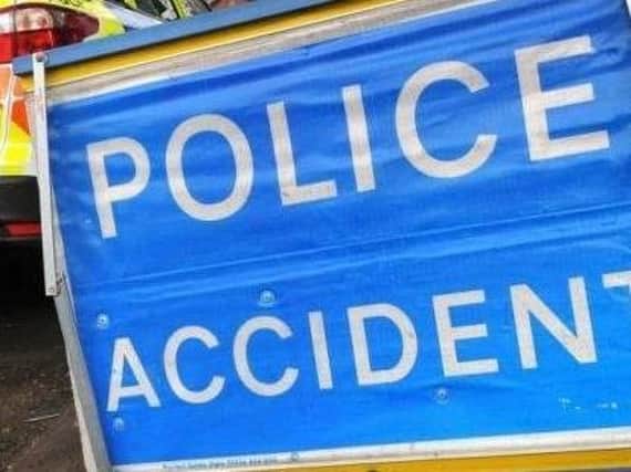 emergency services are dealing with a three-vehicle pile-up on the A14 near Thrapston