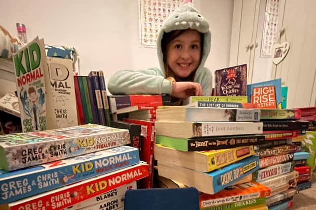 Georgia Humphreys of Irthlingborough loves reading