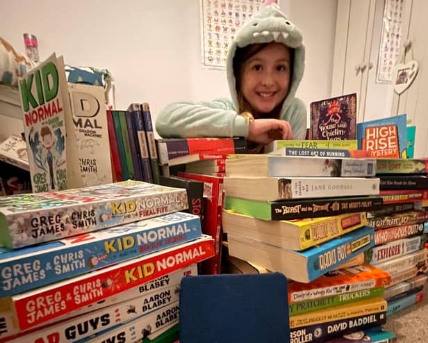 Georgia Humphreys of Irthlingborough loves reading