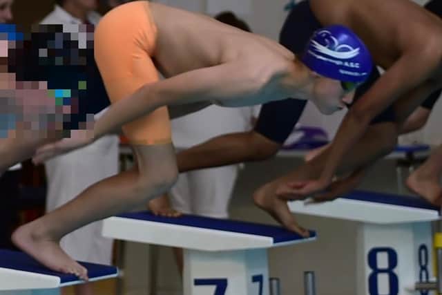 WASC competitor Luke on the blocks